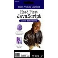 Head First Javascript Code Magnet: Brain-friendly Learning by O'Reilly Media, 9780596154097