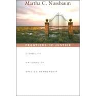 Frontiers of Justice by Nussbaum, Martha C., 9780674024106