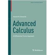 Advanced Calculus by Edwards, Harold M., 9780817684112