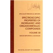 Spectroscopic Properties of Inorganic and Organometallic Compounds by Davidson, G.; Mann, Brian E. (CON); Dillon, Keith B. (CON); Clark, Stephen J. (CON), 9780854044115