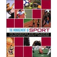 The Management Of Sport by Parkhouse, Bonnie L., 9780072844122