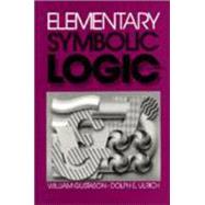 Elementary Symbolic Logic by Gustason, William; Ulrich, Dolph E., 9780881334128