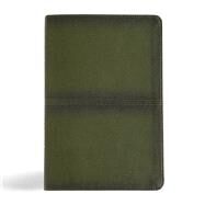 CSB Men's Daily Bible, Olive LeatherTouch, Indexed by Wolgemuth, Robert; CSB Bibles by Holman, 9781430094135