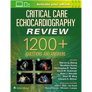 Critical Care Echocardiography Review 1200+ Questions and Answers: Print + eBook with Multimedia by Chang, Marvin G.; Sonny, Abraham; Dudzinski, David; Tainter, Christopher R.; Horvath, Ryan J.; Berg, Sheri M.; Bittner, Edward A, 9781975144135