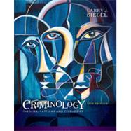 Bundle: Criminology: Theories, Patterns and Typologies, Loose-Leaf Version, 13th + MindTap Criminal Justice, 1 term (6 months) Printed Access Card by Siegel, Larry, 9781337494151