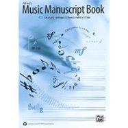 Alfred's Music Manuscript Book 10-Stave by Alfred Publishing Staff, 9780739064153
