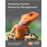 Studying Human Resource Management by Taylor, Stephen; Woodhams, Carol, 9781843984153