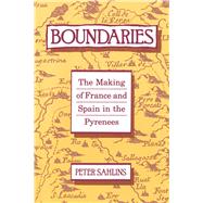 Boundaries by Sahlins, Peter, 9780520074156