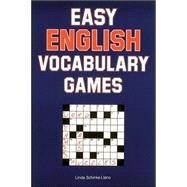 Easy English Vocabulary Games by Schinke-Llano, Linda, 9780844274157