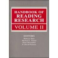 Handbook of Reading Research, Volume II by Barr; Rebecca, 9780805824162