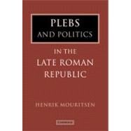 Plebs  and Politics in the Late Roman Republic by Henrik Mouritsen, 9780521044165