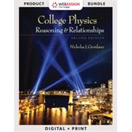 Bundle: College Physics: Reasoning and Relationships, 2nd + WebAssign Printed Access Card for Giordano's College Physics, Volume 1, 2nd Edition, Multi-Term by Giordano, Nicholas, 9781133904168