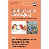 Edible Food Packaging: Materials and Processing Technologies by Cerqueira; Miguel Angelo Paren, 9781482234169
