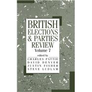 British Elections and Parties Review by Denver,David;Denver,David, 9780714644172