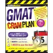 Cliffsnotes Gmat Cram Plan by Ma, William; Burstein, Jane R.; Wheater, Carolyn, 9781118134177