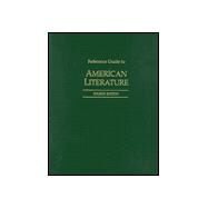 Reference Guide to American Literature by Riggs, Thomas, 9781558624177