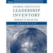 Global Executive Leadership Inventory (GELI), Observer, Observer by Kets de Vries, Manfred F. R., 9780787974183