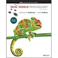 Real World Psychology by Sanderson, Catherine A.; Huffman, Karen, 9781119444183