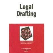 Legal Drafting in a Nutshell by Haggard, Thomas R.; Kuney, George W., 9780314184184