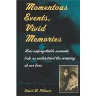 Momentous Events, Vivid Memories by Pillemer, David B., 9780674004184
