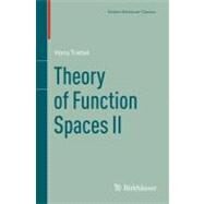 Theory of Function Spaces II by Triebel, Hans, 9783034604185