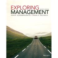 Exploring Management by Schermerhorn, John R.; Bachrach, Daniel G., 9781119704188