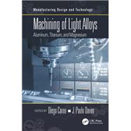 Machining of Light Alloys: Aluminum, Titanium, and Magnesium by Carou; Diego, 9781138744189