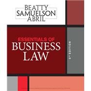 Essentials of Business Law by Beatty, Jeffrey; Samuelson, Susan; Abril, Patricia, 9781337404198