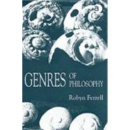 Genres of Philosophy by Ferrell,Robyn, 9780754604211