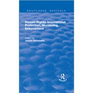Human Rights: International Protection, Monitoring, Enforcement: International Protection, Monitoring, Enforcement by Symonides,Janusz, 9781138714212