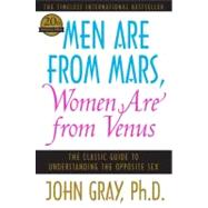 Men Are from Mars, Women Are from Venus by Gray, John, 9780060574215