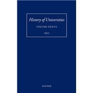 History of Universities: Volume XXXV / 2 by Feingold, Mordechai, 9780192884220