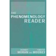 The Phenomenology Reader by Mooney,Tim;Mooney,Tim, 9780415224222