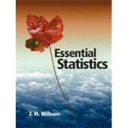 Essential Statistics by Wilson, Janie H., Ph.D., 9780130994226