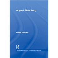 August Strindberg by Szalczer; Eszter, 9780415414227