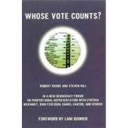 Whose Vote Counts? by RICHIE, ROBERTHILL, STEVEN, 9780807044230