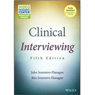 Clinical Interviewing by Sommers-Flanagan, John; Sommers-Flanagan, Rita, 9781119084235