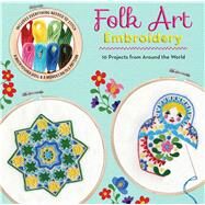 Folk Art Embroidery by Envoldsen-Harris, Carina, 9781684124237