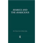 Avarice & The Avaricious by Al-Jahiz, 9781138964242