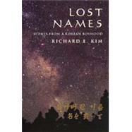 Lost Names by Kim, Richard E., 9780520214248