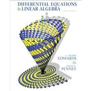Differential Equations and Linear Algebra by Edwards, C. Henry; Penney, David E., 9780136054252
