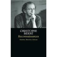 Reconnaissances by Christophe Bident, 9782702134252