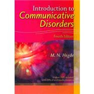 Introduction to Communicative Disorders by Hegde, M. N., 9781416404255