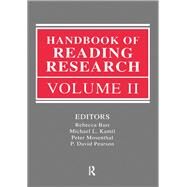 Handbook of Reading Research, Volume II by Barr; Rebecca, 9781138834262
