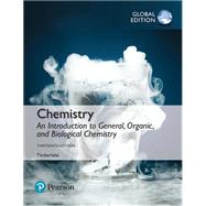 Chemistry: An Introduction to General, Organic, and Biological Chemistry + Modified Mastering Chemistry with Pearson eText for Chemistry: An Introduction to General, Organic, and Biological Chemistry -- Package, 13/e by Timberlake, Karen C, 9780137834266