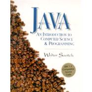 Java; An Introduction to Computer Science and Programming w/ CDROM by Richard Johnsonbaugh; Walter Savitch, 9780132874267