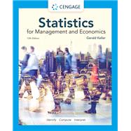 Statistics for Management and Economics by Keller, Gerald, 9780357714270