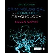 Criminological and Forensic Psychology by Gavin, Helen, 9781526424273