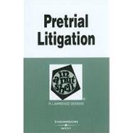 Pretrial Litigation in a Nutshell by Dessem, R. Lawrence, 9780314184276