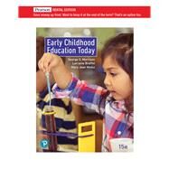 Early Childhood Education Today [Rental Edition] by Morrison, George S., 9780135754283